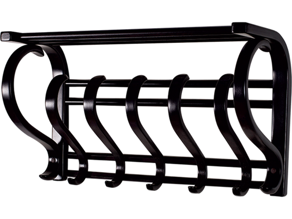 Вешалка настенная Н1 Темный тон в Артемовском - изображение 1