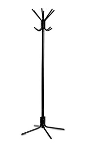 Вешалка-стойка 6-рожковая, Черный матовый в Ирбите