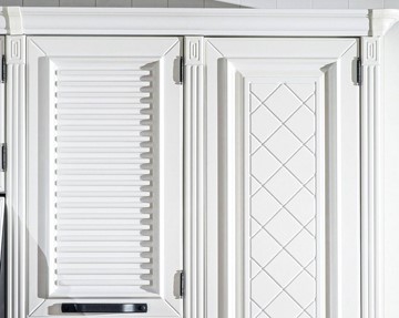 Кухонный гарнитур Марина 2200(Белый/Алебастр) в Первоуральске - предосмотр 3