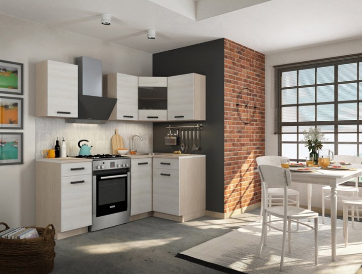Гарнитур кухонный Алиса Loft угловой 3 в Екатеринбурге купить недорого ...