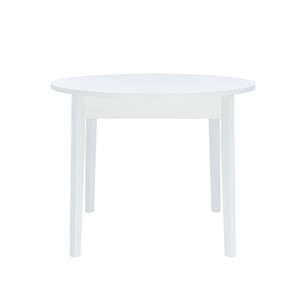 Кухонный раздвижной стол Leset Говард 1Р (Белый 9003) в Кушве