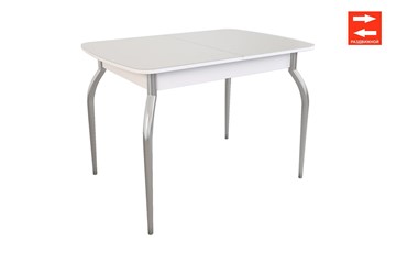 Обеденный раздвижной стол Танго, белый/белый в Ирбите