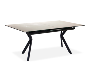 Кухонный раскладной стол Бордо 2CX 160х90 (Oxide Avorio/Графит) в Ирбите
