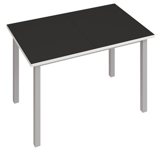 Кухонный стол раскладной Фристайл-3, Черный в Кушве
