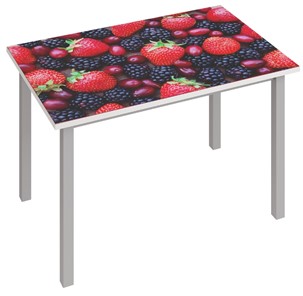 Кухонный раскладной стол Фристайл-3, Ягоды в Кушве