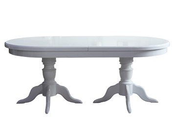 Обеденный раздвижной стол 3,0(3,5)х1,1 на двух тумбах, (нестандартная покраска) в Кушве