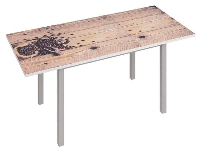 Кухонный раздвижной стол Фристайл-3, Кофе в Кушве - изображение 1