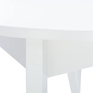 Кухонный раздвижной стол Leset Говард 1Р (Белый 9003) в Екатеринбурге - предосмотр 3