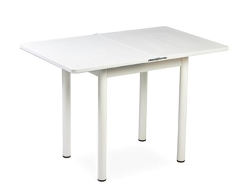 Кухонный пристенный стол СПА-01 СТФ, белый/фотопечать лазурит/опоры прямые белые в Ревде - предосмотр 1