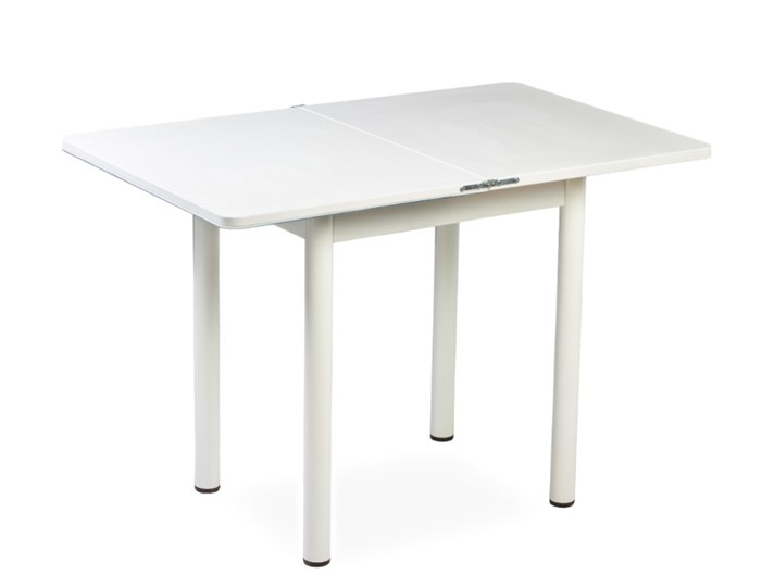 Кухонный пристенный стол СПА-01 СТФ, белый/фотопечать лазурит/опоры прямые белые в Ревде - изображение 1