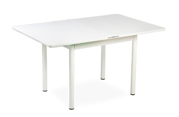 Кухонный пристенный стол СПА-07 СТФ, белый/фотопечать лазурит/опоры прямые белый в Первоуральске - предосмотр 1