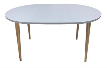 Обеденный круглый раздвижной стол Серый камень 90*90 см ЛДСП в Артемовском - предосмотр 9
