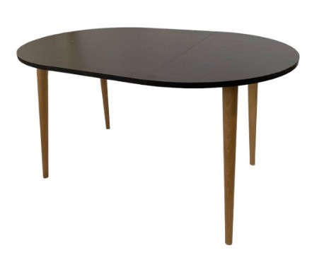 Кухонный стол круглый Венге 90*90 см ЛДСП в Кушве - изображение 3