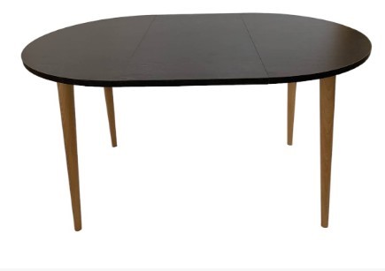 Кухонный стол круглый Венге 90*90 см ЛДСП в Ревде - изображение 4