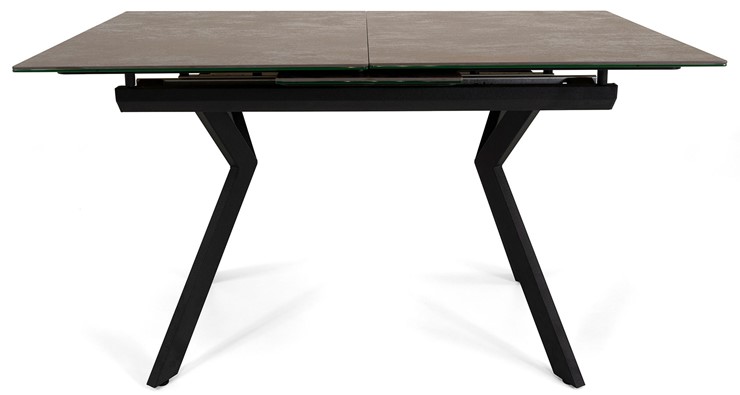 Кухонный раскладной стол Бордо 1CX 140х85 (Oxide Moro/Графит) в Ревде - изображение 1
