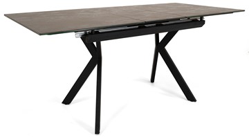 Кухонный раскладной стол Бордо 1CX 140х85 (Oxide Moro/Графит) в Первоуральске - предосмотр 2