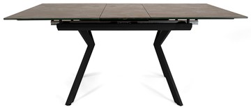 Кухонный раскладной стол Бордо 1CX 140х85 (Oxide Moro/Графит) в Артемовском - предосмотр 3