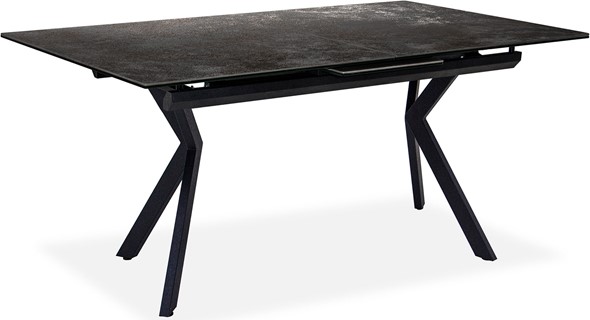 Раздвижной стол Бордо 2CX 160х90 (Oxide Nero/Графит) в Ревде - изображение