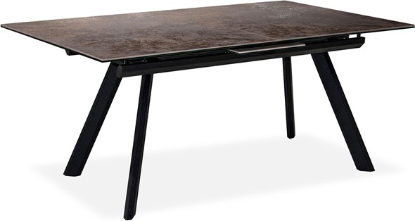Кухонный раскладной стол Бордо 3CQ 180х95 (Oxide Moro/Графит) в Ревде - изображение