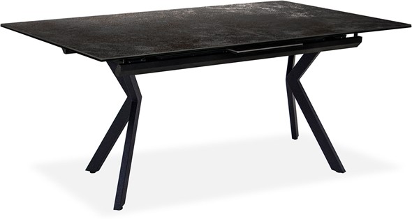 Обеденный раздвижной стол Бордо 3CX 180х95 (Oxide Nero/Графит) в Ревде - изображение