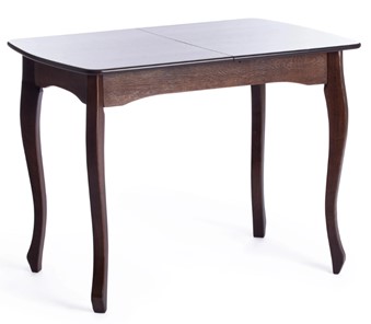 Обеденный раздвижной стол Caterina Provence, бук/мдф, 100+30x70x75, Cappuchino арт.19128 в Кушве