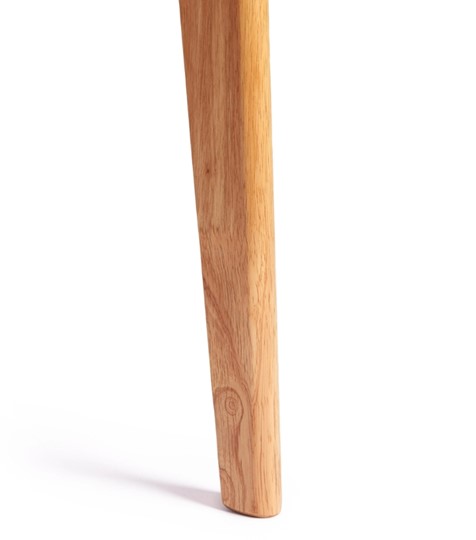 Обеденный раздвижной стол Claire, дерево гевея/МДФ, 110+30x75x75 Белый/натуральный арт.15111 в Артемовском - изображение 10