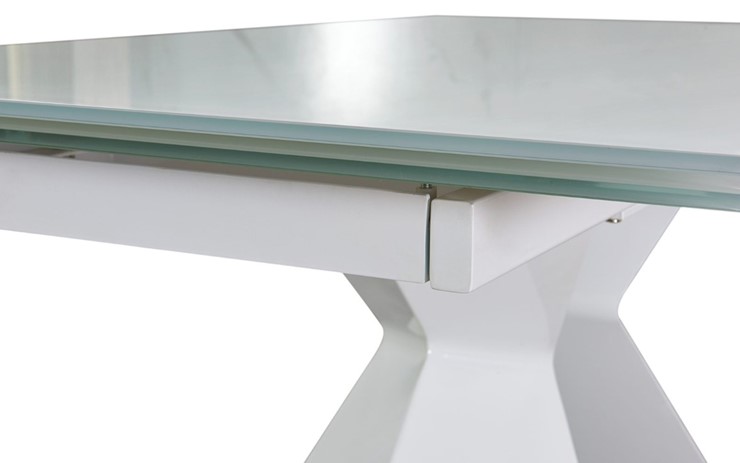 Кухонный раздвижной стол CT992 белый в Каменске-Уральском - изображение 9