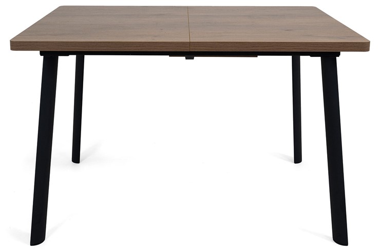 Раздвижной стол Дали-1L(ноги черные, дуб табако) в Асбесте - изображение 1