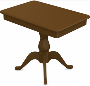 Кухонный раздвижной стол Фабрицио-1 исп. Мини 1100, Тон 2 Покраска + патина с прорисовкой (на столешнице) в Новоуральске