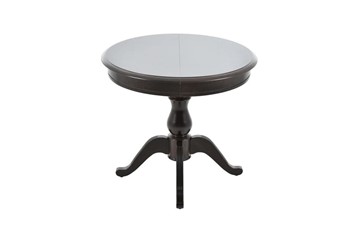 Кухонный стол раскладной Фабрицио-1 Круг 1000, (Тон 8 - Венге натуральный) Морилка/Эмаль в Ирбите