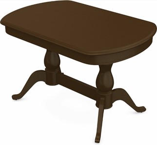 Кухонный стол раскладной Фабрицио-2 исп. Мыло 1200, Тон 4 Покраска + патина с прорисовкой (на столешнице) в Ревде