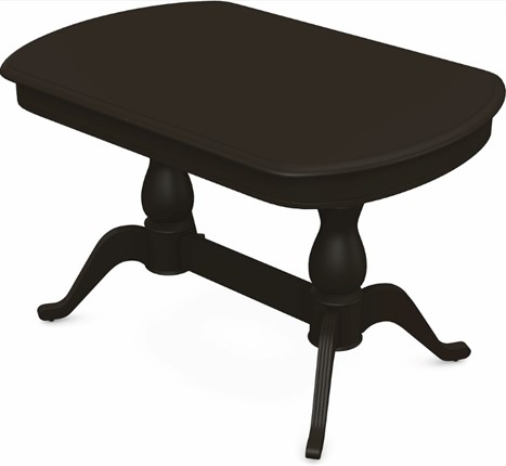 Обеденный раздвижной стол Фабрицио-2 исп. Мыло 1600, Тон 11 Покраска + патина с прорисовкой (на столешнице) в Екатеринбурге - изображение
