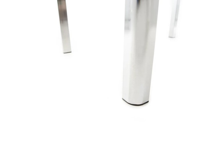 Обеденный раздвижной стол Гамбург исп. 2, Пластик (Дерево темное, опоры хром) в Екатеринбурге - изображение 4