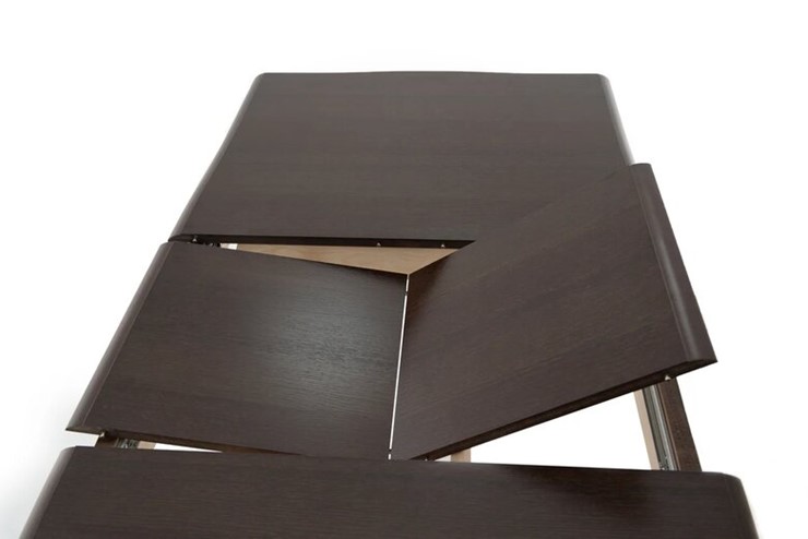 Кухонный стол раскладной Кабриоль 1200х800, (Тон 7 - Орех тёмный) Морилка/Эмаль в Асбесте - изображение 7