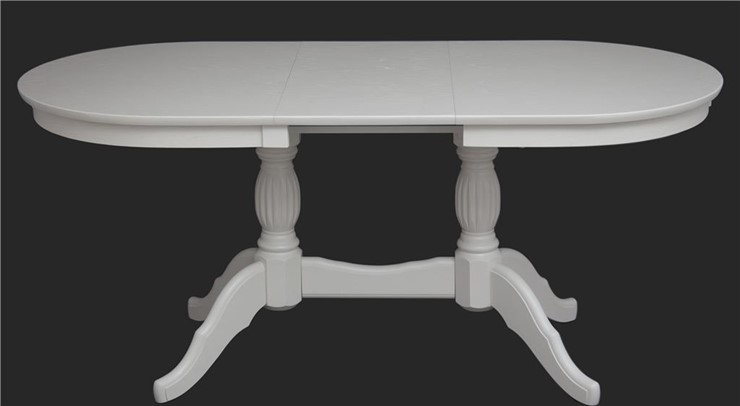 Кухонный стол раздвижной Лилия-1300 (слоновая кость) 78,5x82x130+35 в Екатеринбурге - изображение 2