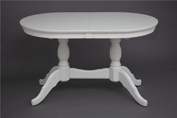 Кухонный стол раздвижной Лилия-1300 (слоновая кость) 78,5x82x130+35 в Каменске-Уральском