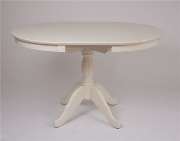 Кухонный стол раздвижной Лилия (слоновая кость) 78,5x82x110+35 в Краснотурьинске