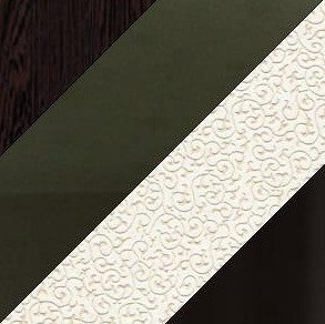 Раздвижной стол НСПГ-02 СТК, венге/темно-коричневое/узор бело-медный/опоры прямые коричневые в Екатеринбурге - изображение 1