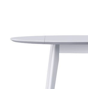 Кухонный стол раздвижной Орион Drop Leaf 100, Белый в Кушве - предосмотр 2