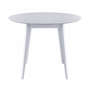 Кухонный стол раздвижной Орион Drop Leaf 100, Белый в Кушве