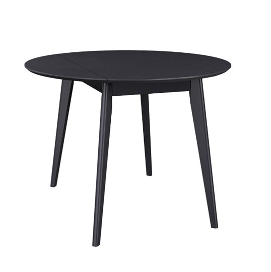 Раздвижной стол Орион Drop Leaf 100, Черный в Кушве - изображение 1