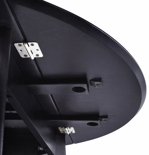 Раздвижной стол Орион Drop Leaf 100, Черный в Ревде - изображение 4