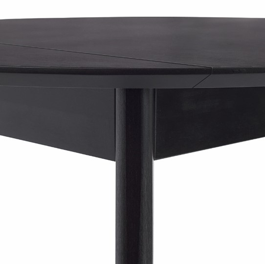 Раздвижной стол Орион Drop Leaf 100, Черный в Ревде - изображение 5