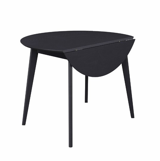 Раздвижной стол Орион Drop Leaf 100, Черный в Кушве - изображение 8