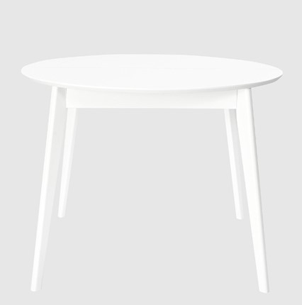 Кухонный стол раздвижной Орион Classic Plus 100, Белый в Екатеринбурге - изображение