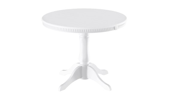 Раздвижной стол Орландо Т1, цвет Белый матовый (Б-111.02.1) в Артемовском - изображение
