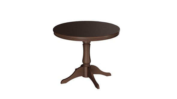 Раздвижной стол Орландо Т1, цвет Орех темный (Б-111.02.1) в Асбесте - изображение