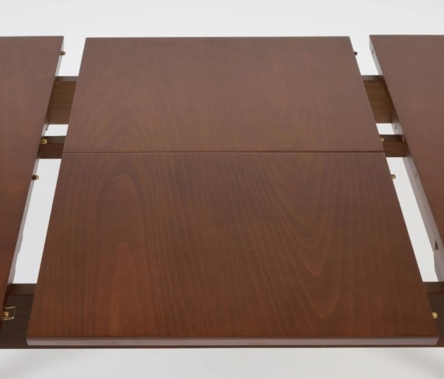 Кухонный раздвижной стол Pavillion (Павильон) бук/мдф 80x120+40x75, Коричневый арт.13981 в Кушве - изображение 4