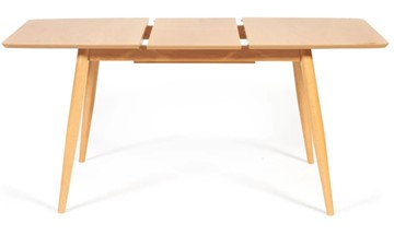 Кухонный стол раздвижной Pavillion (Павильон) бук/мдф 80x120+40x75, Натуральный арт.13982 в Полевском - предосмотр 4