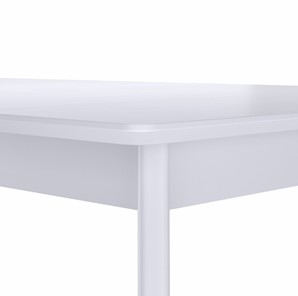 Кухонный стол раскладной Пегас Classic Plus 120, Белый в Кушве - предосмотр 3